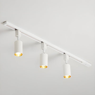 Solara Ceiling Lamp Sleek Cylinder Track with Minimalist - Neutral Decor
