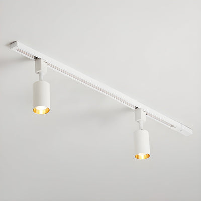 Solara Ceiling Lamp Sleek Cylinder Track with Minimalist - Neutral Decor