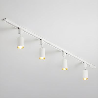 Solara Ceiling Lamp Sleek Cylinder Track with Minimalist - Neutral Decor