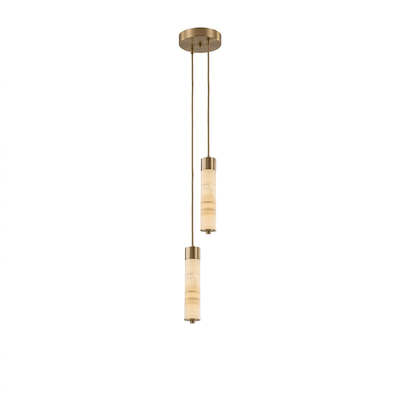 Aveneira Alabaster Column Chandelier