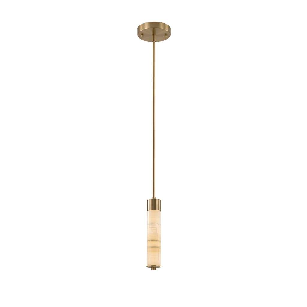 Aveneira Alabaster Column Chandelier