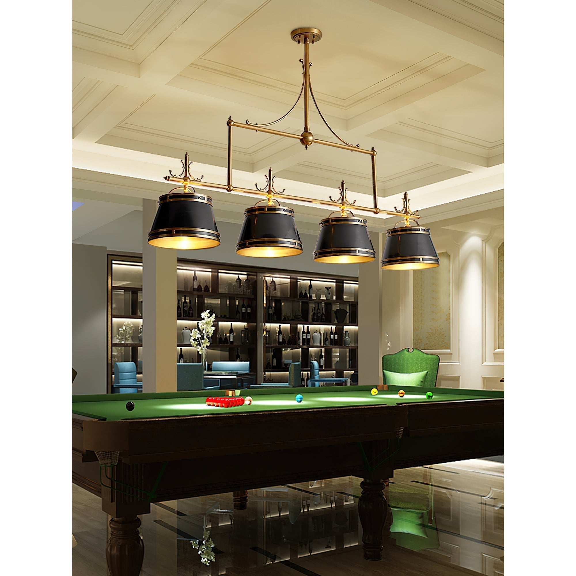Auraira Brass Chandelier