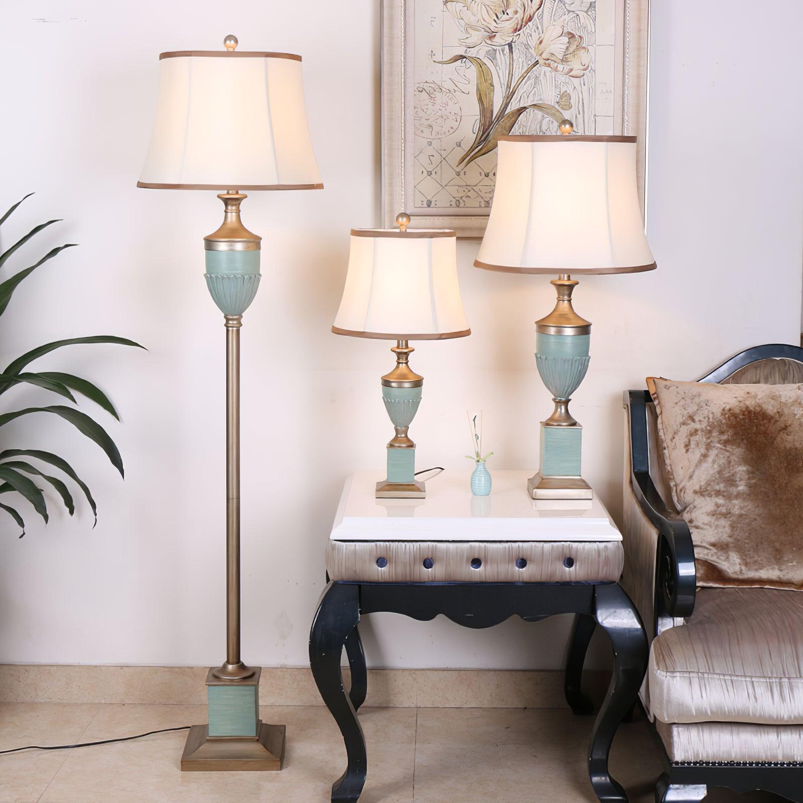 Lucivine Vintage Resin Table Lamp