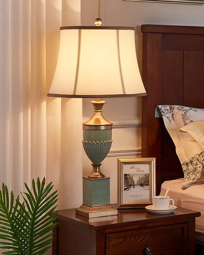 Lucivine Vintage Resin Table Lamp