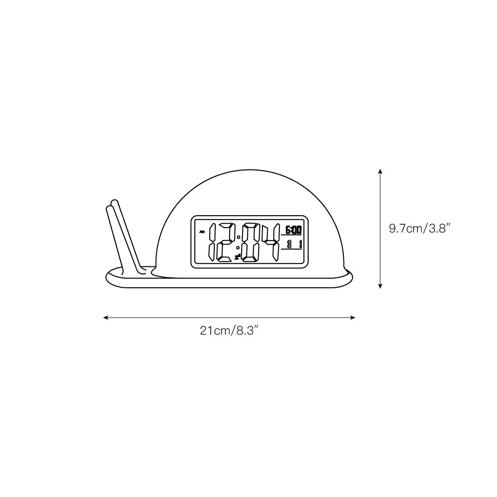 Ciriraya Clock Night Light (built-in battery)