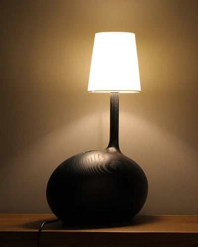 Brixten Wood Fabric Table Lamp