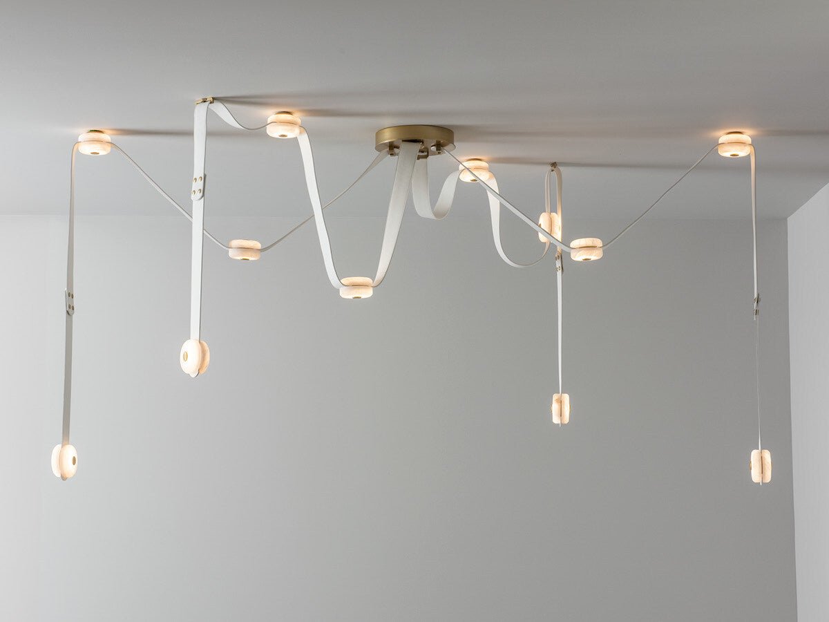 Aeliana Alabaster Pendant Light