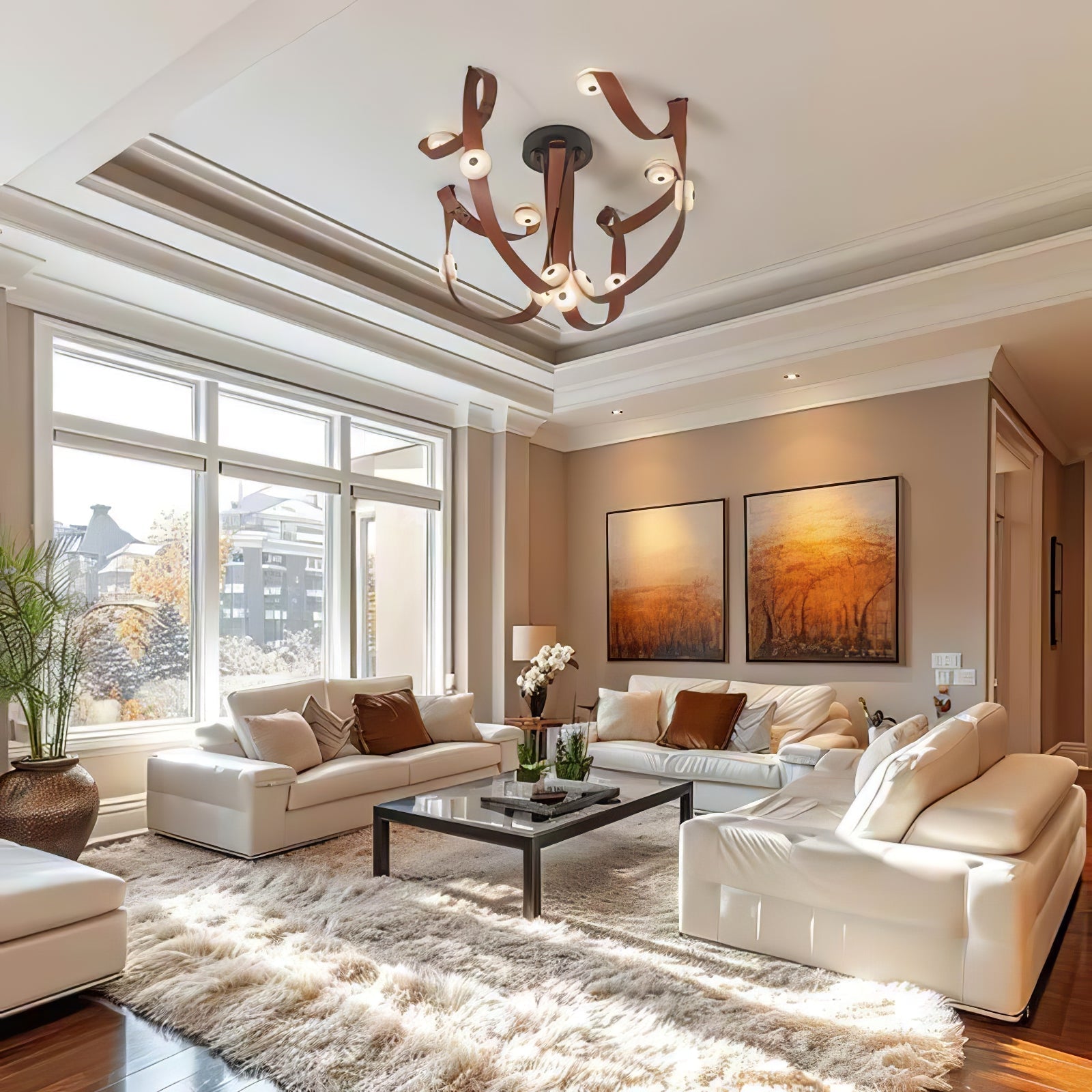 Aeliana Alabaster Pendant Light