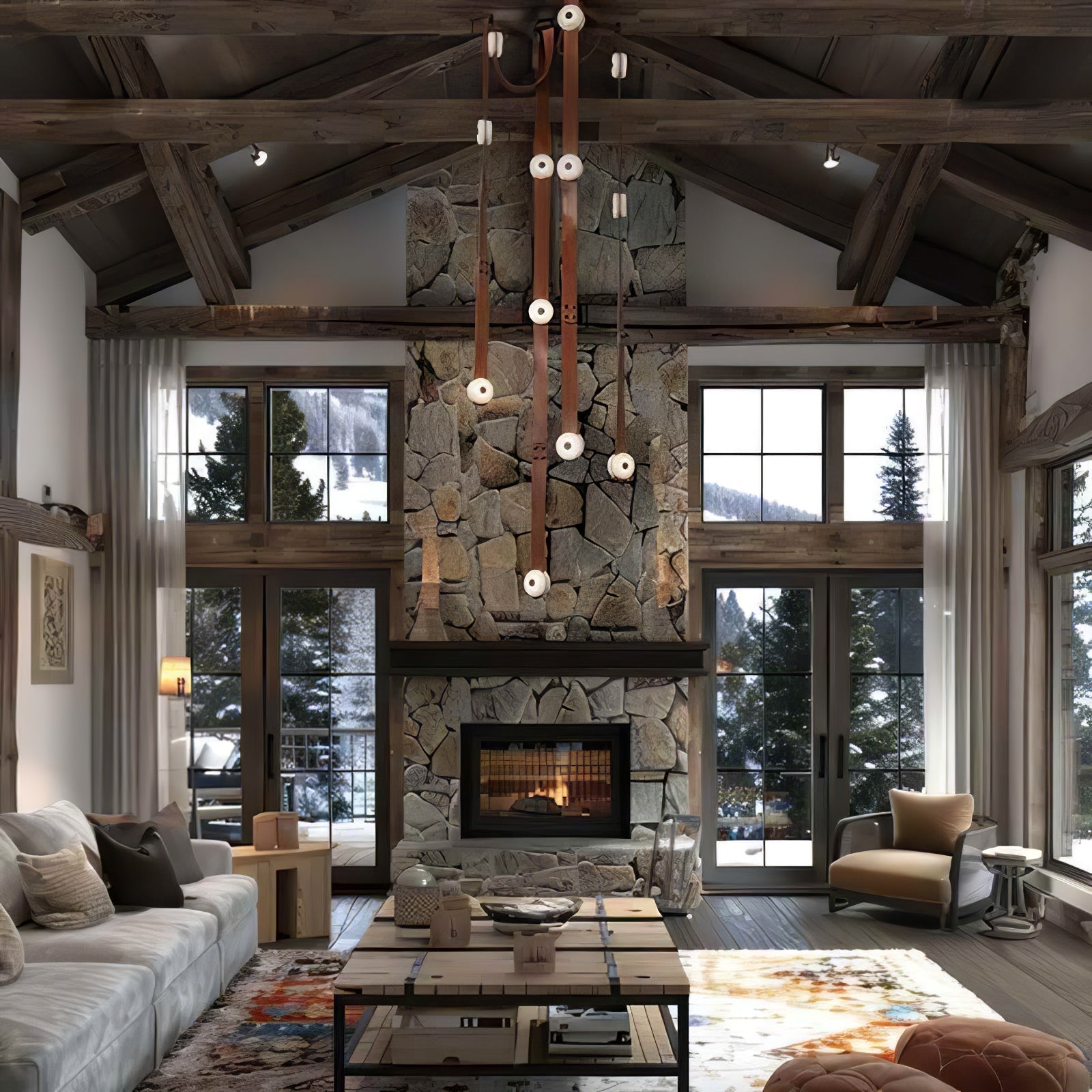 Aeliana Alabaster Pendant Light