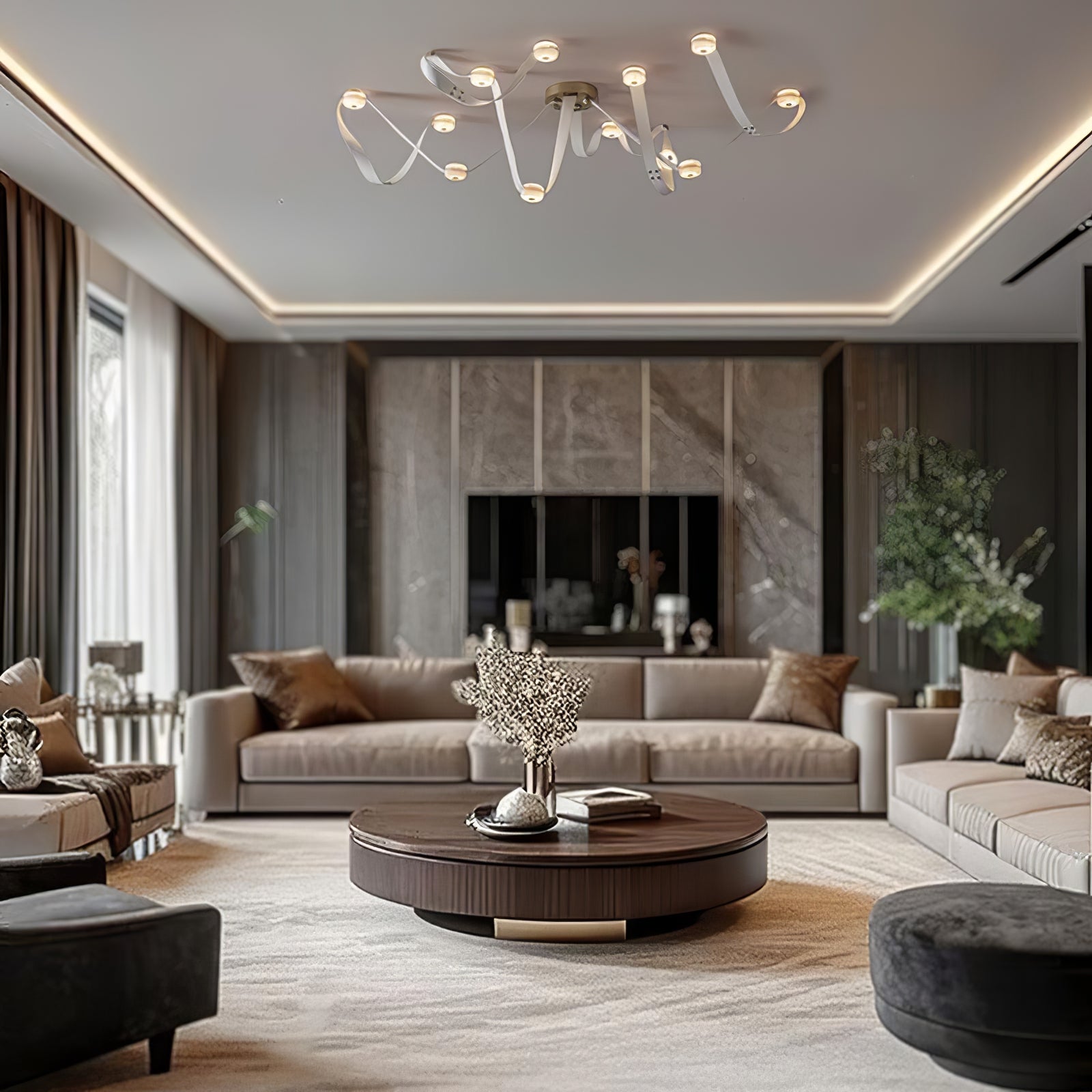 Aeliana Alabaster Pendant Light