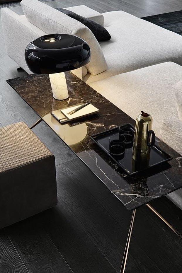 Nucleus Marble Table Lamp