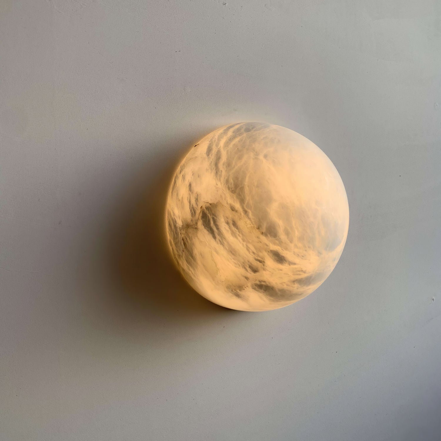 Albiaria Wabi-Sabi Alabaster Wall Lamp