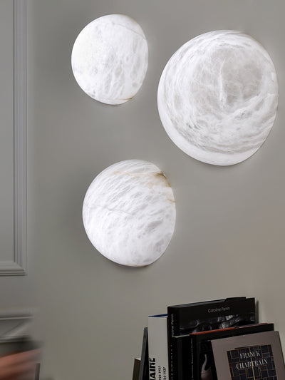 Albiaria Wabi-Sabi Alabaster Wall Lamp