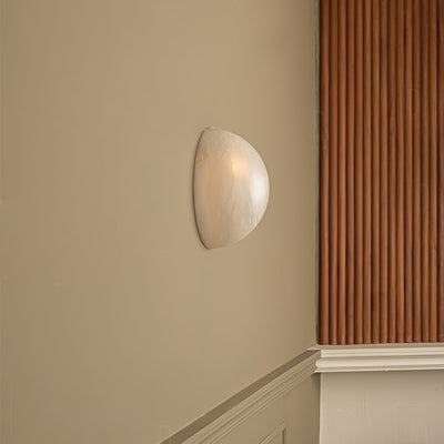 Albiaria Wabi-Sabi Alabaster Wall Lamp