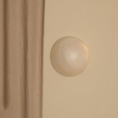 Albiaria Wabi-Sabi Alabaster Wall Lamp