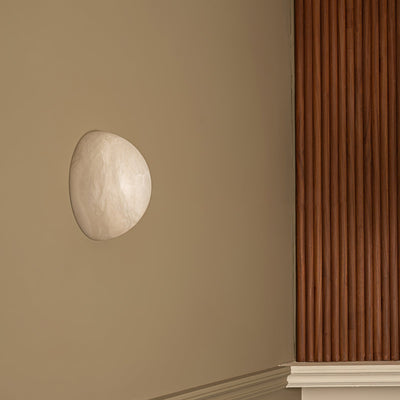 Albiaria Wabi-Sabi Alabaster Wall Lamp