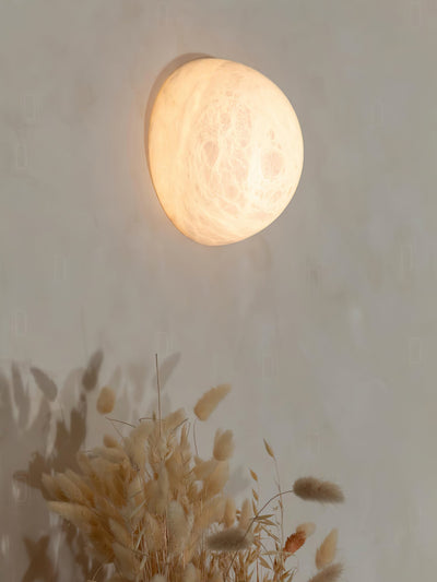 Albiaria Wabi-Sabi Alabaster Wall Lamp