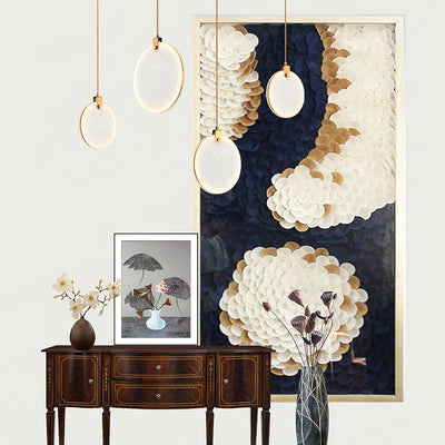 Nivaine Alabaster Pendant Light