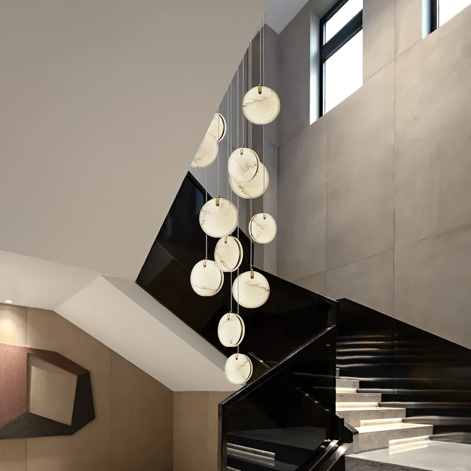 Nivaine Alabaster Pendant Light