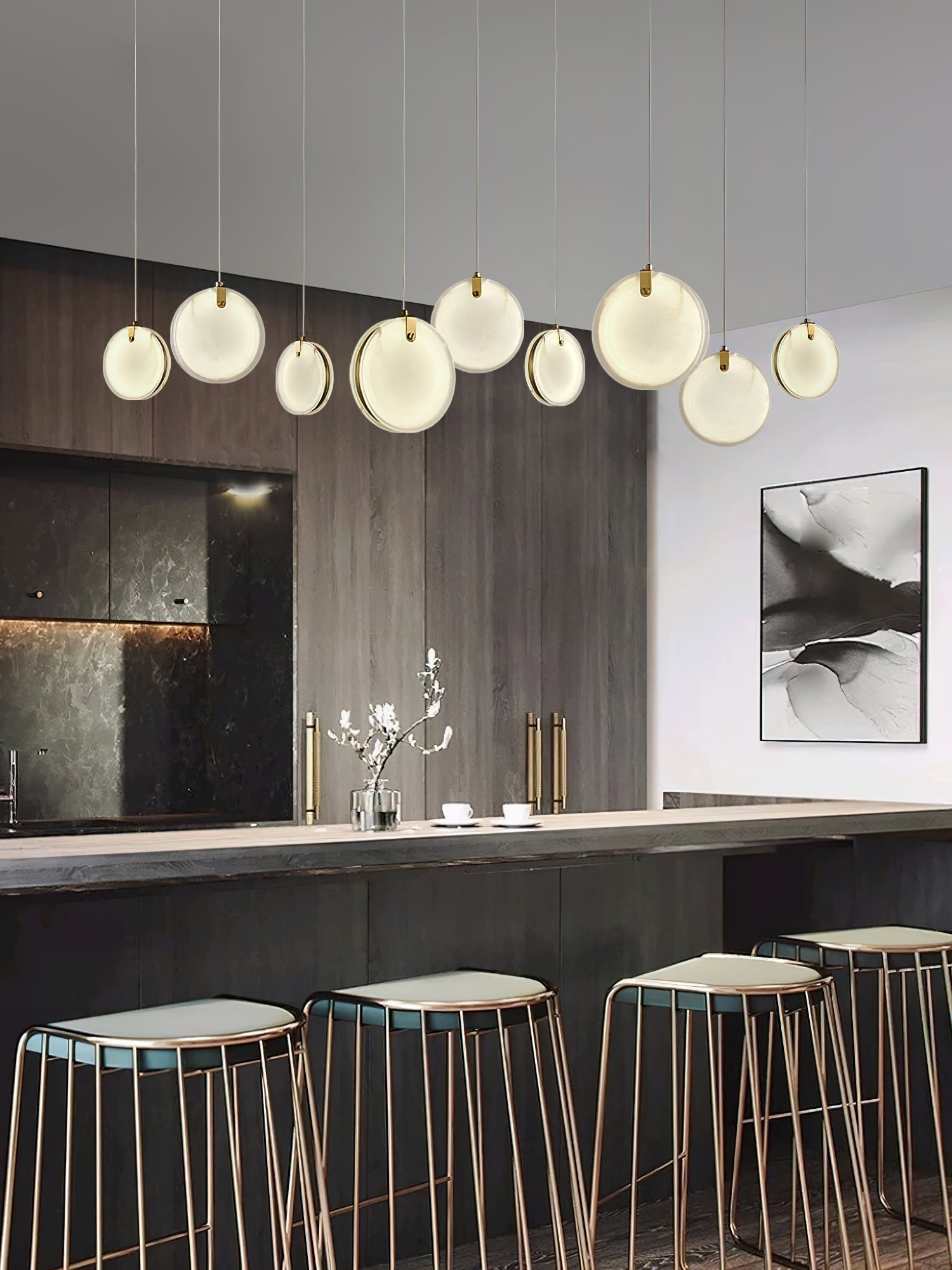 Nivaine Alabaster Pendant Light
