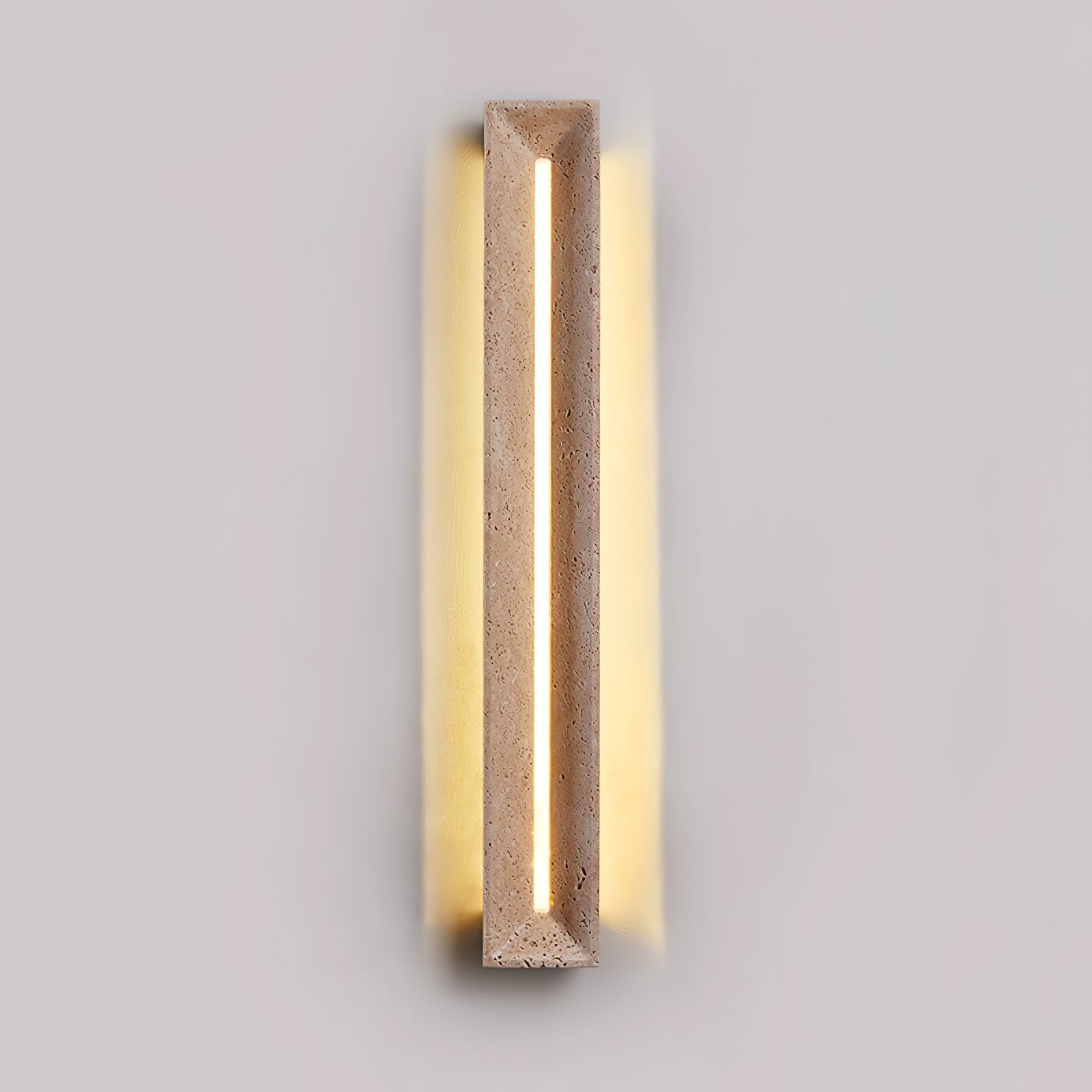 Dfi Minimalist Travertine Wall Light