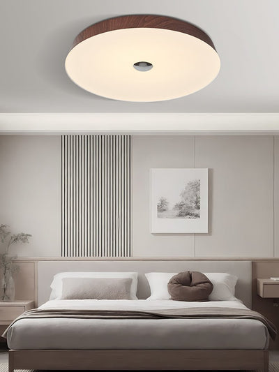 Ceshaora Modern Minimalist Woodgrain Ceiling Light
