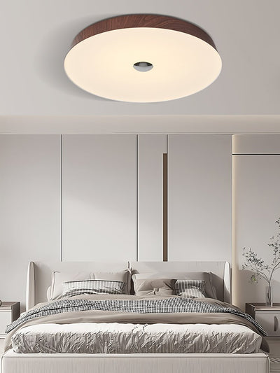 Ceshaora Modern Minimalist Woodgrain Ceiling Light