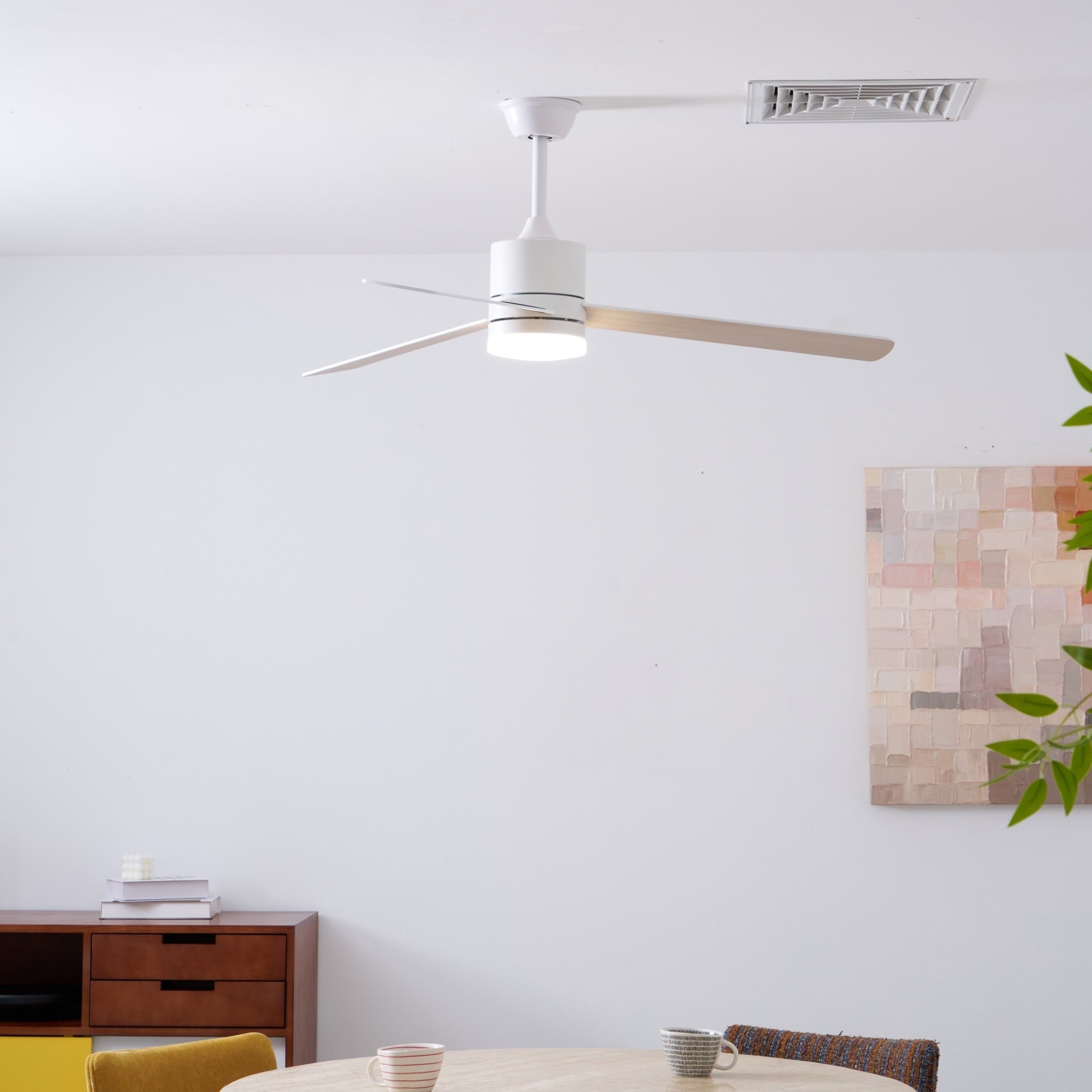 Virainian Drift Ceiling Fan Lamp