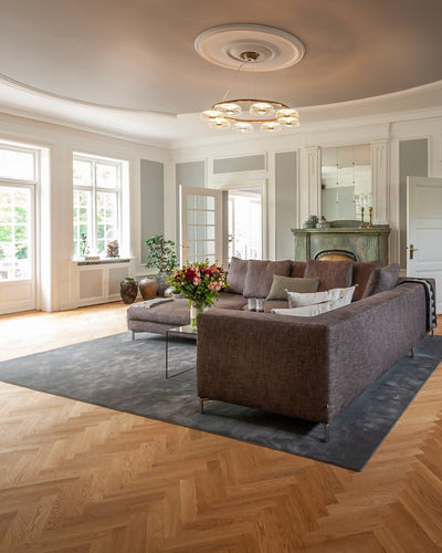 Aethera Circular Glass Chandelier