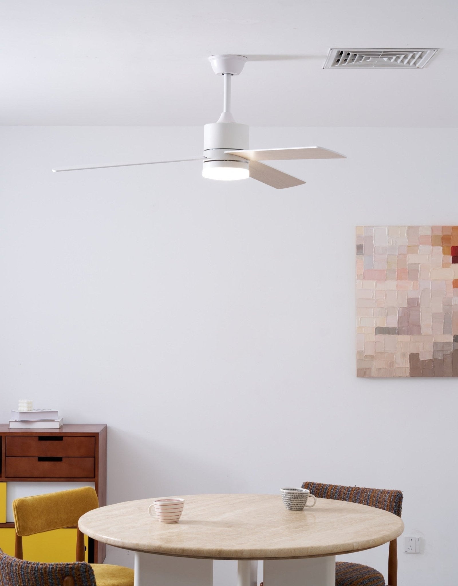 Virainian Drift Ceiling Fan Lamp