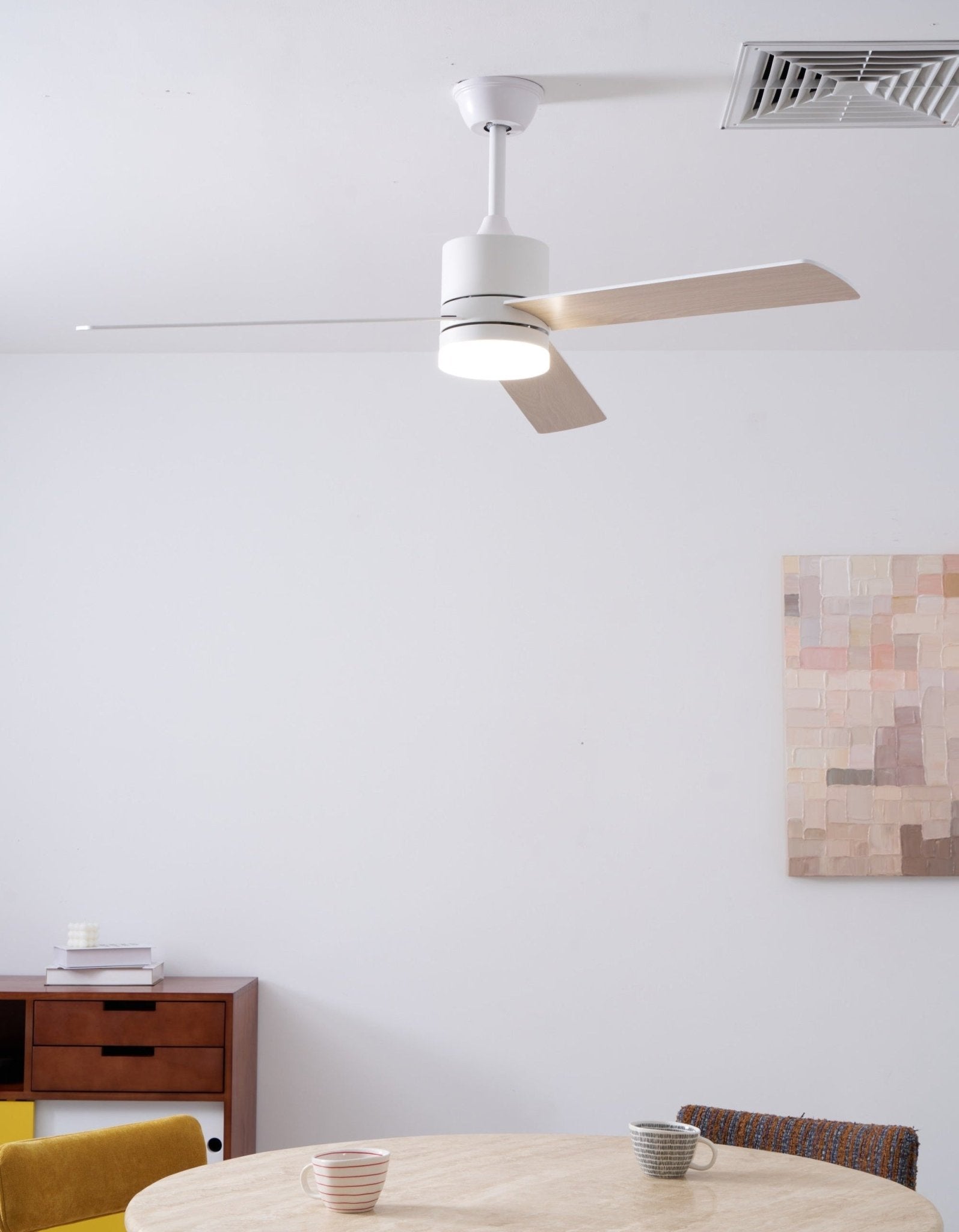 Virainian Drift Ceiling Fan Lamp