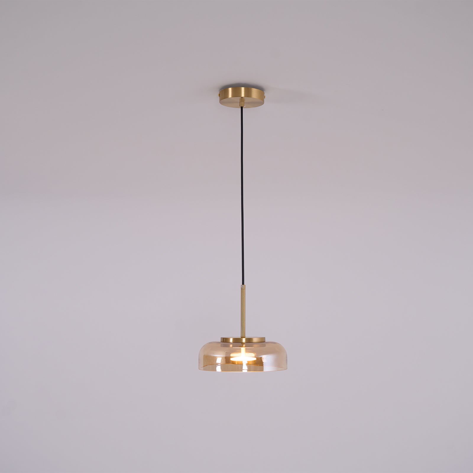 Liorenia Pendant Lamp Transparent Glass Sleek