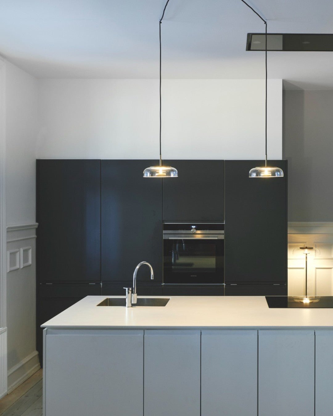 Liorenia Pendant Lamp Transparent Glass Sleek