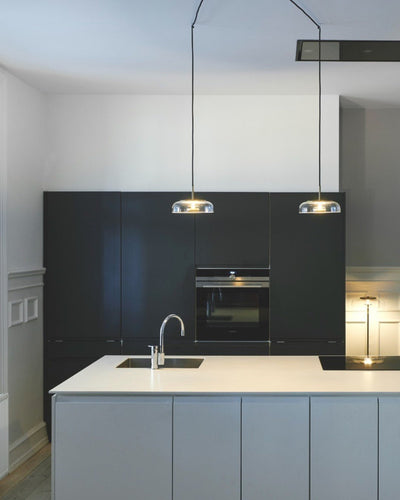 Liorenia Pendant Lamp Transparent Glass Sleek