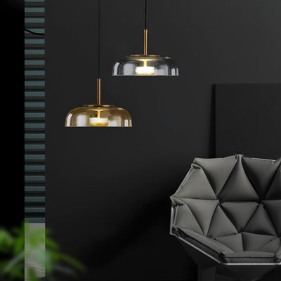 Liorenia Pendant Lamp Transparent Glass Sleek