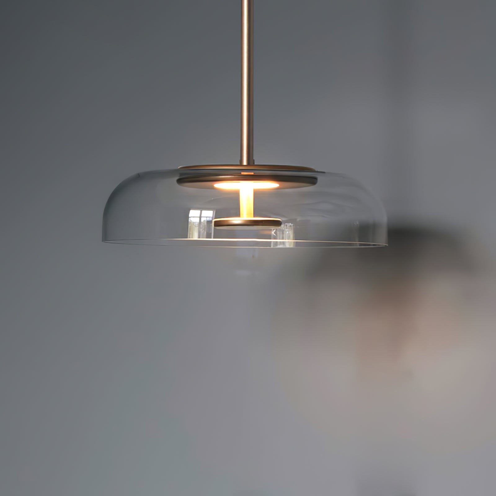 Liorenia Pendant Lamp Transparent Glass Sleek