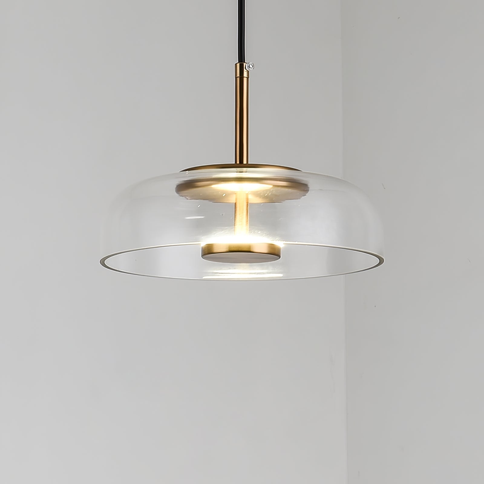 Liorenia Pendant Lamp Transparent Glass Sleek