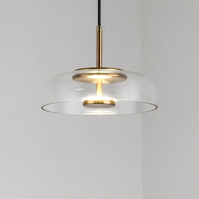Liorenia Pendant Lamp Transparent Glass Sleek
