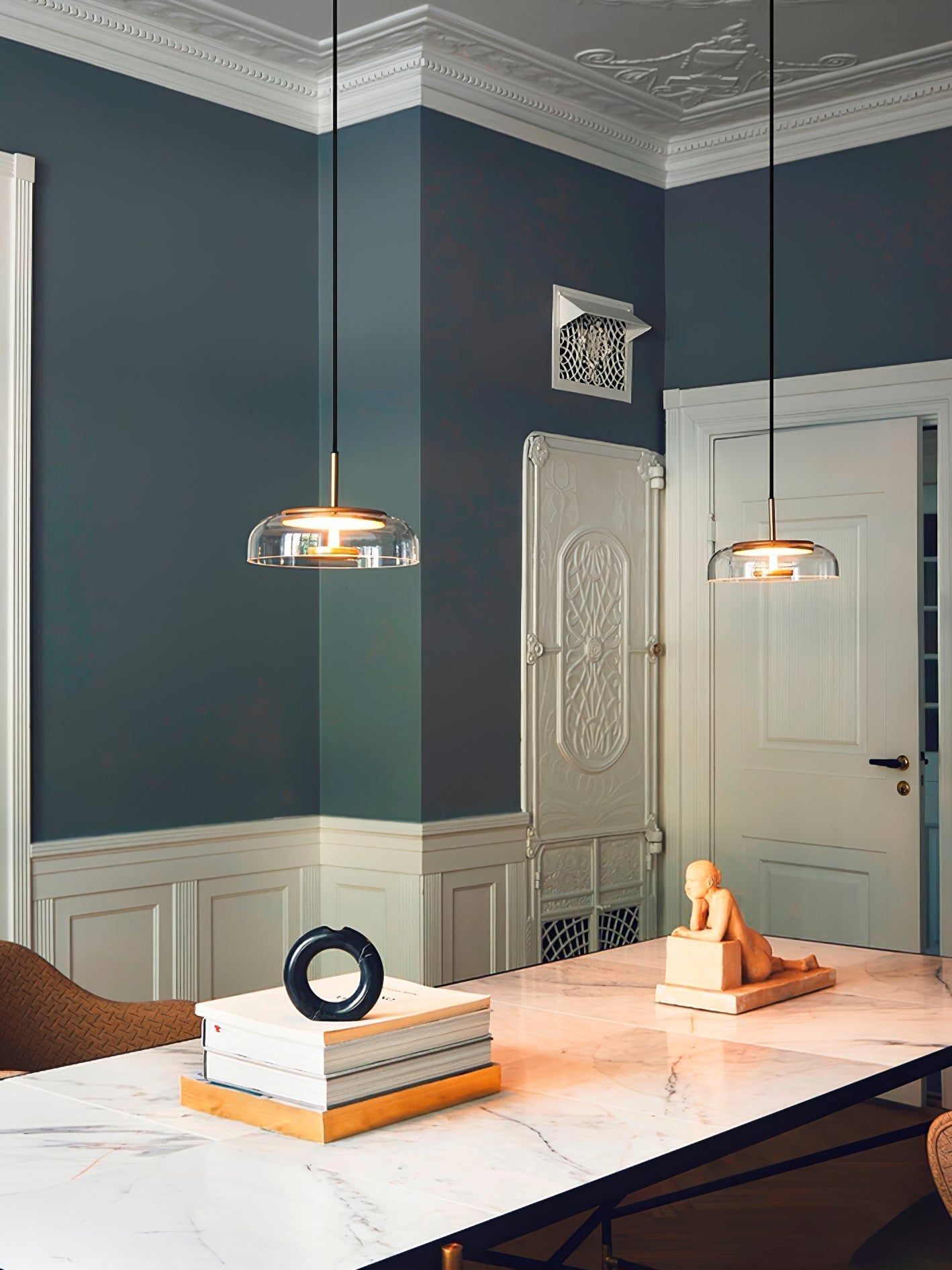 Liorenia Pendant Lamp Transparent Glass Sleek