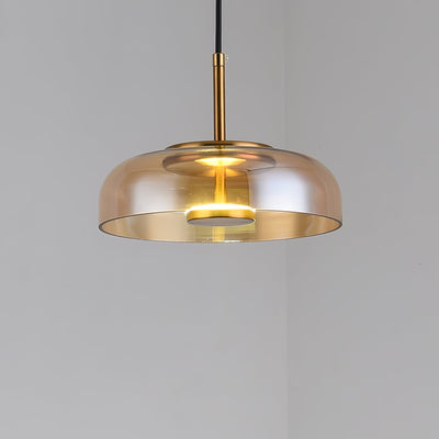 Liorenia Pendant Lamp Transparent Glass Sleek