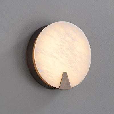 Albirira Halo Alabaster Wall Light