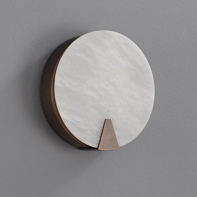 Albirira Halo Alabaster Wall Light