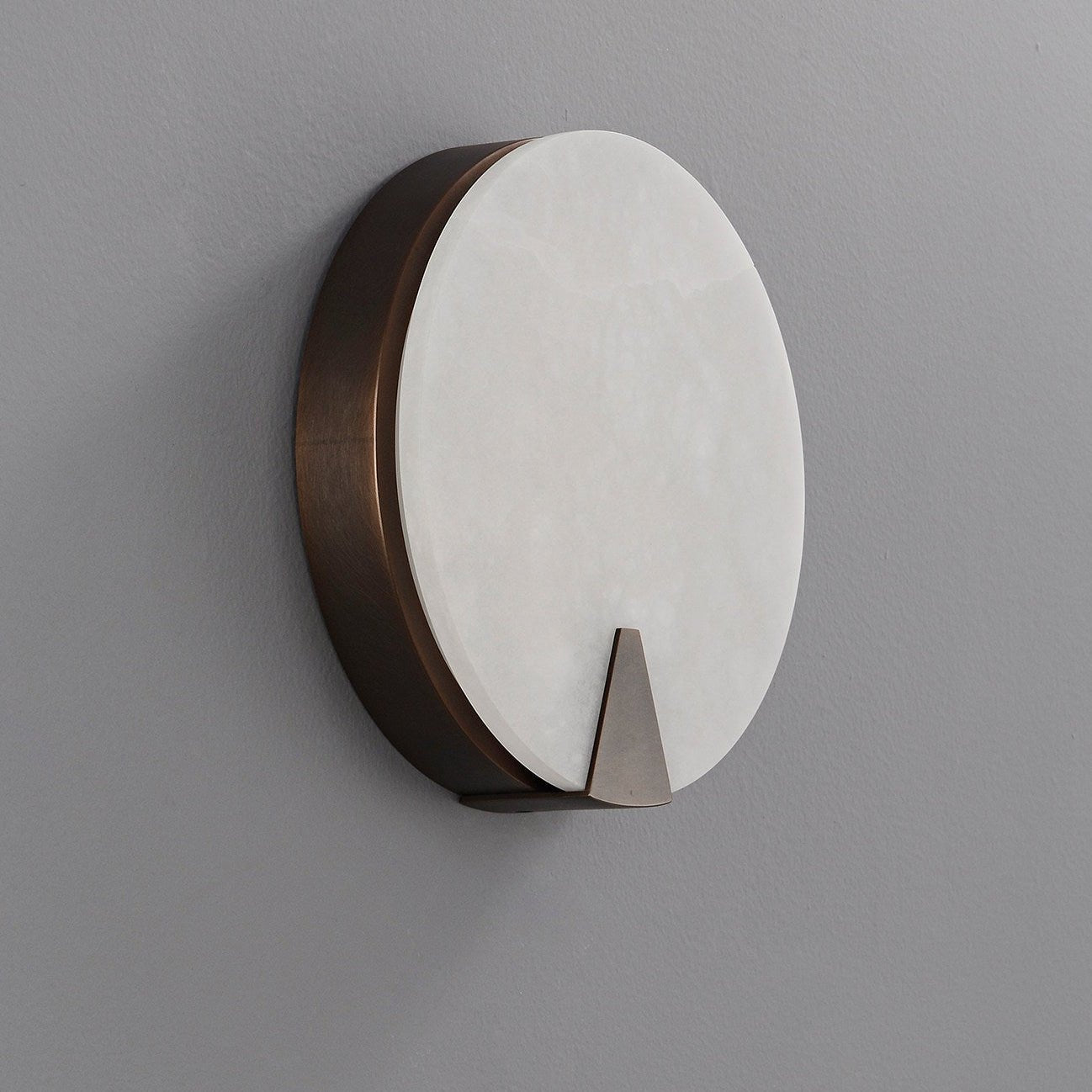 Albirira Halo Alabaster Wall Light