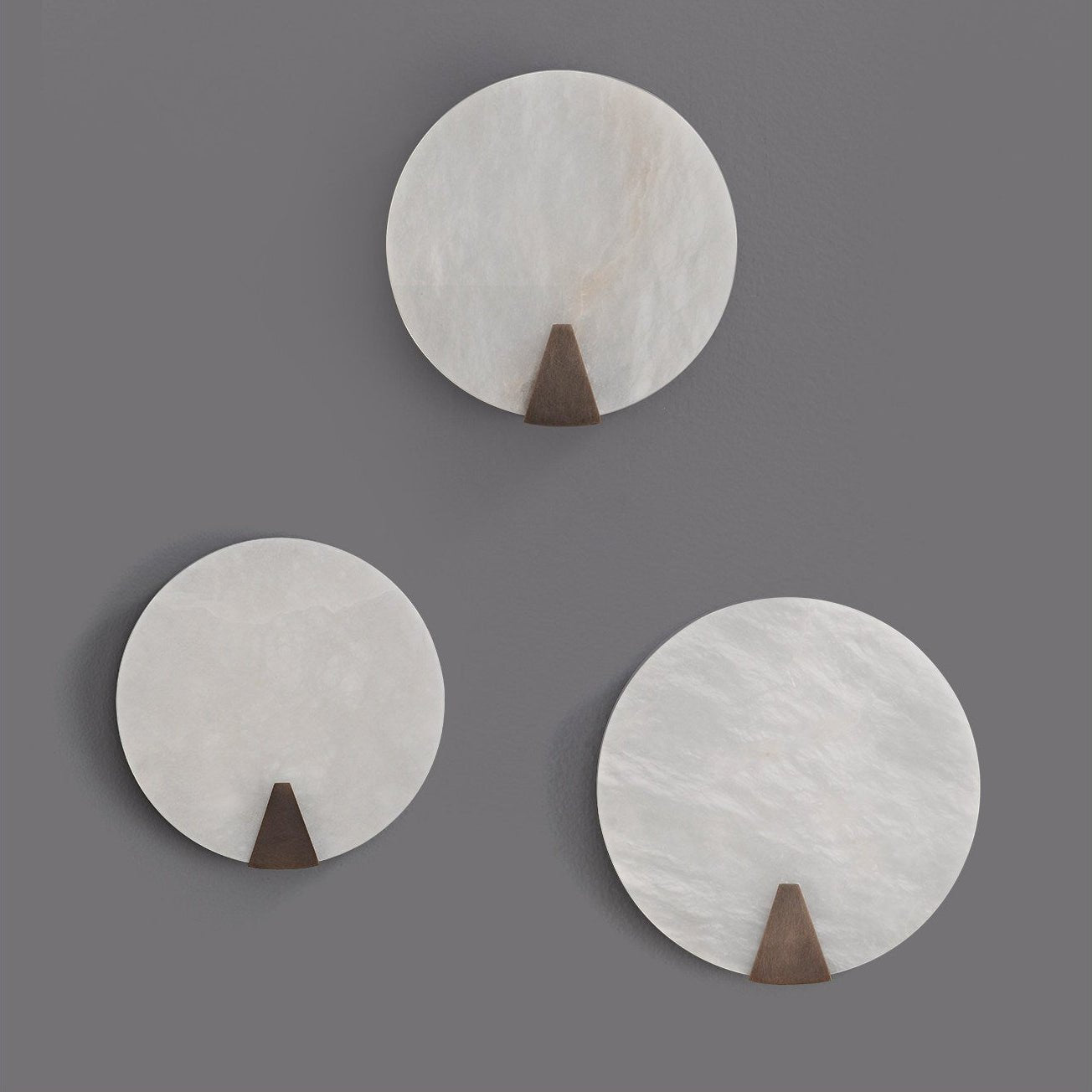 Albirira Halo Alabaster Wall Light