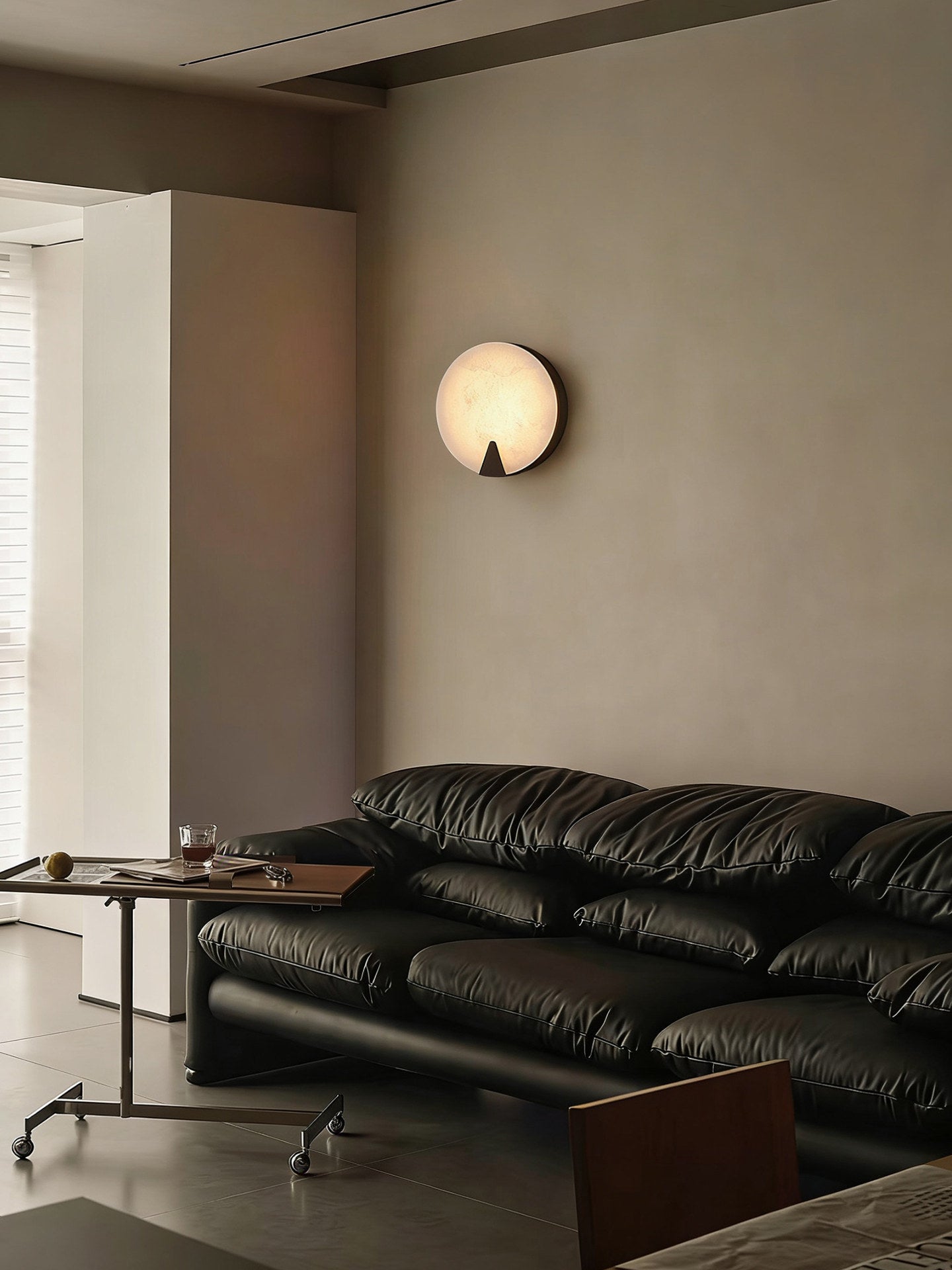 Albirira Halo Alabaster Wall Light
