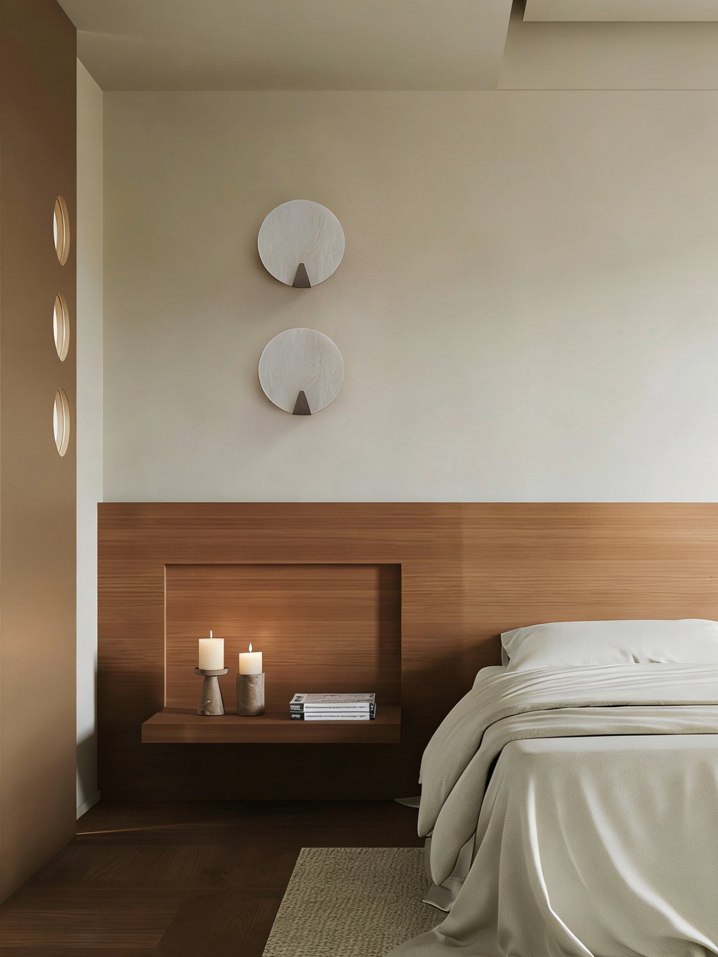 Albirira Halo Alabaster Wall Light