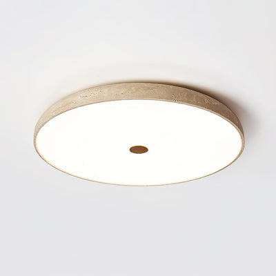 Orzoror Minimalist Travertine Ceiling Light
