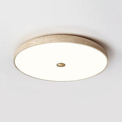 Orzoror Minimalist Travertine Ceiling Light