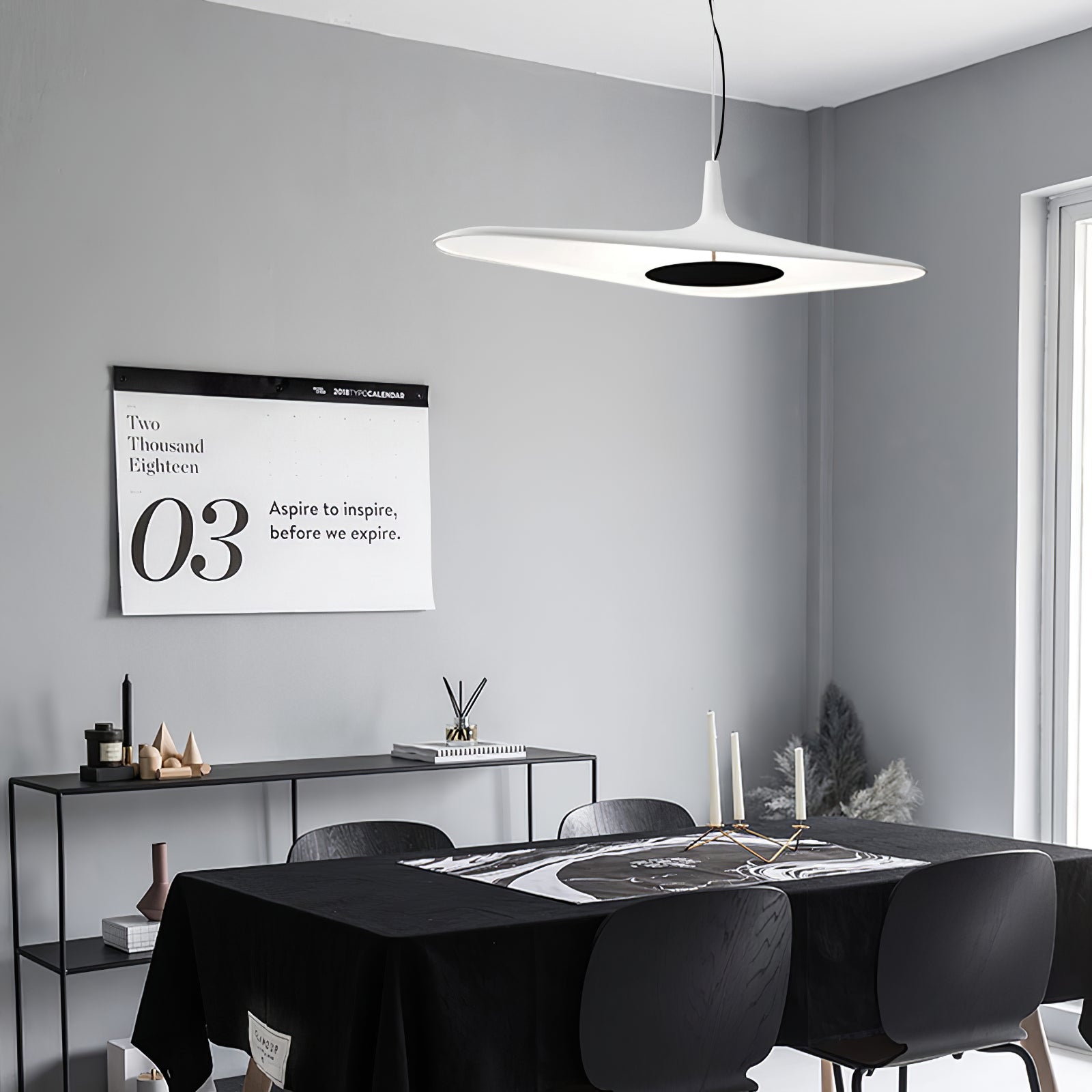 Noctis Soleil Noir Pendant Lamp
