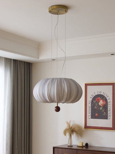 Vasilen Premium Nordic Art Balloon Wood Fabric Ceiling Light